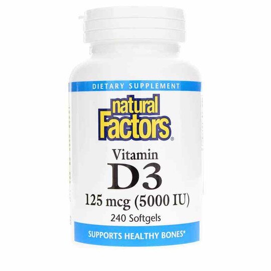 Vitamin D3 125 Mcg (5000 IU), NF